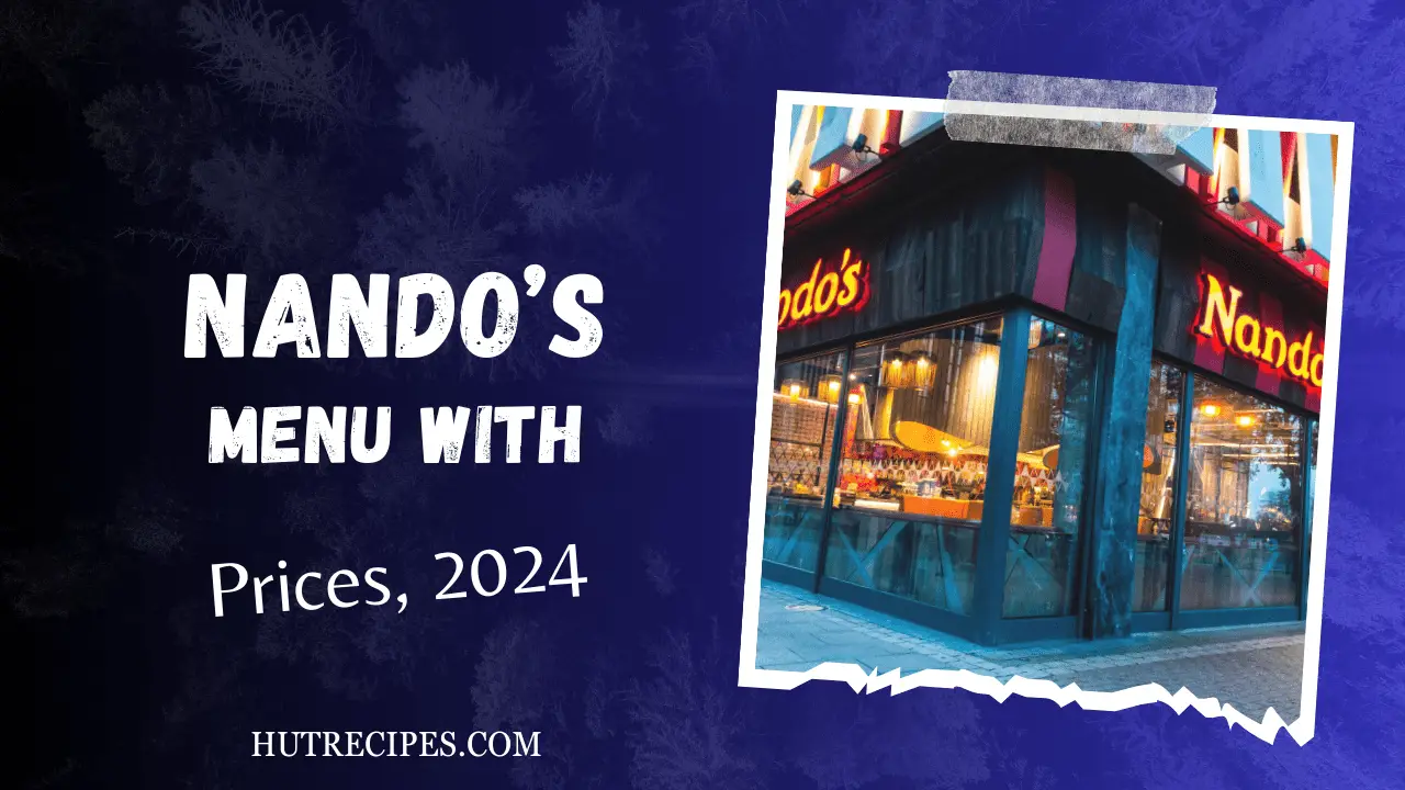 Nando's Menu With Prices 2024