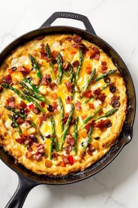 bacon asparagus frittata recipe