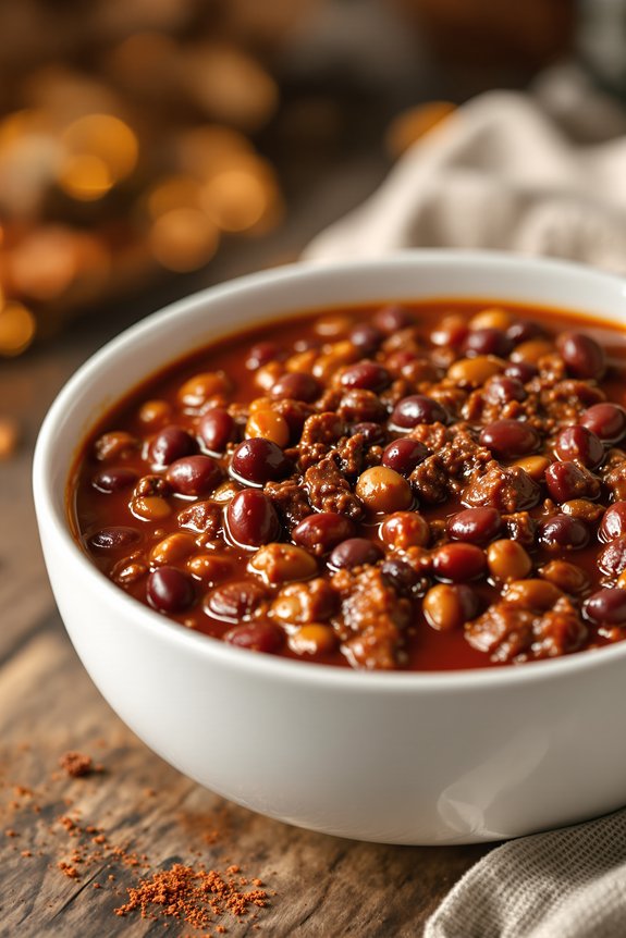 brown beef blend simmer