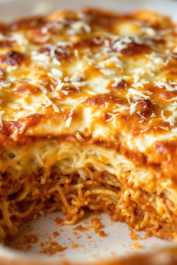 comforting baked spaghetti recipe