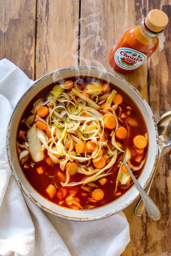 comforting cabbage soup recipe