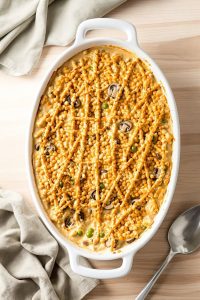 comforting homemade tuna casserole