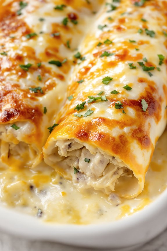 creamy chicken enchilada recipe
