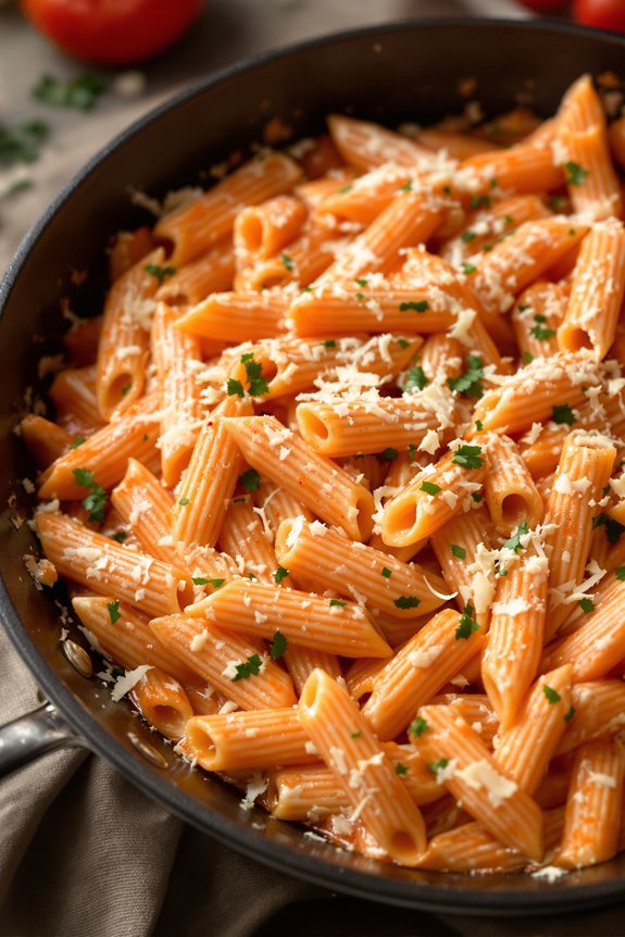 creamy penne vodka recipe