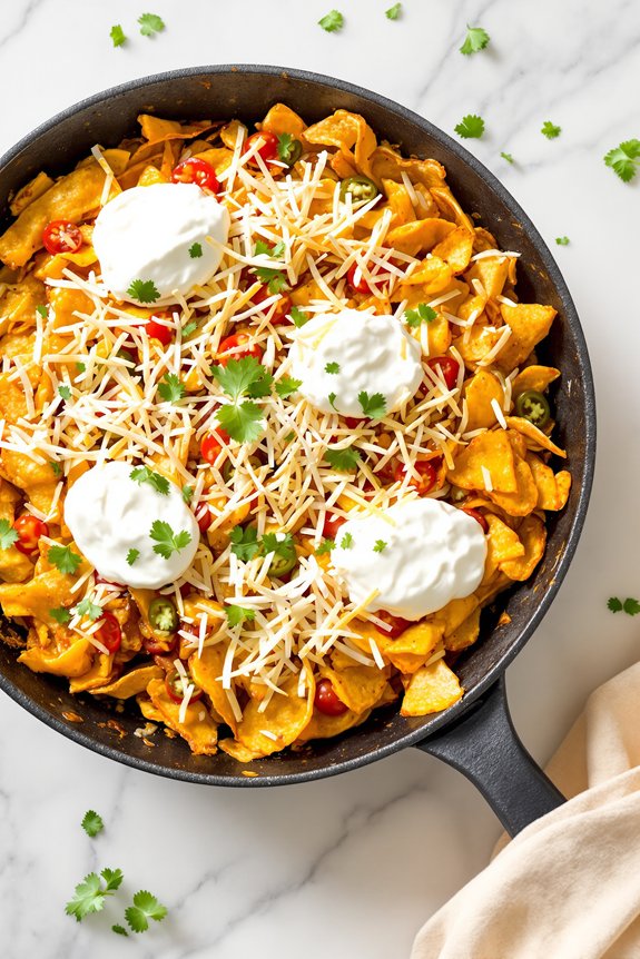 crispy mexican comfort dish