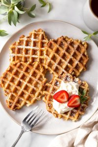 delicious belgian waffle cookies