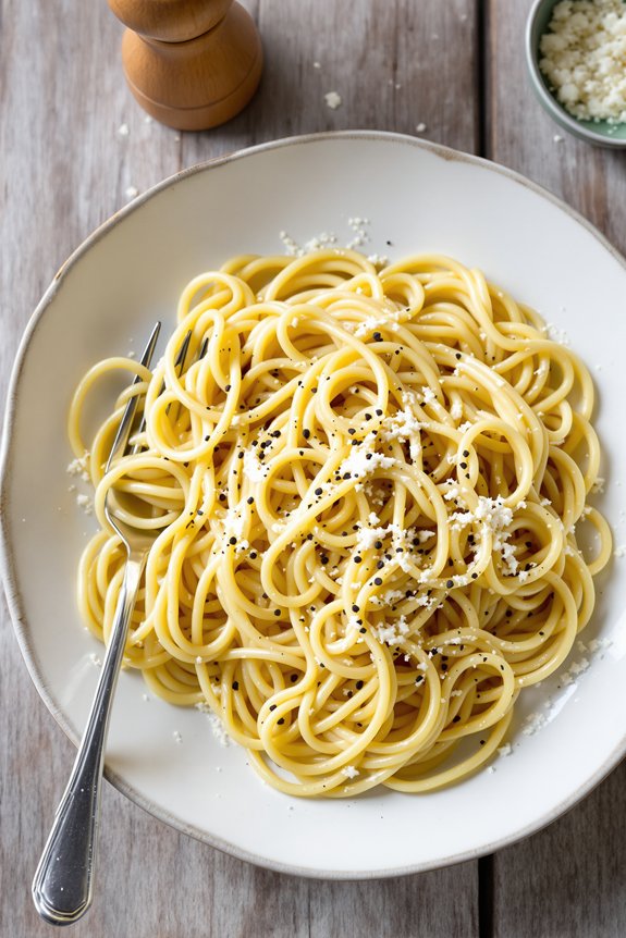 delicious creamy pasta dish