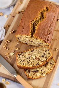 delicious homemade banana bread