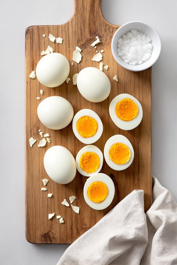 easy peel hard boiled eggs