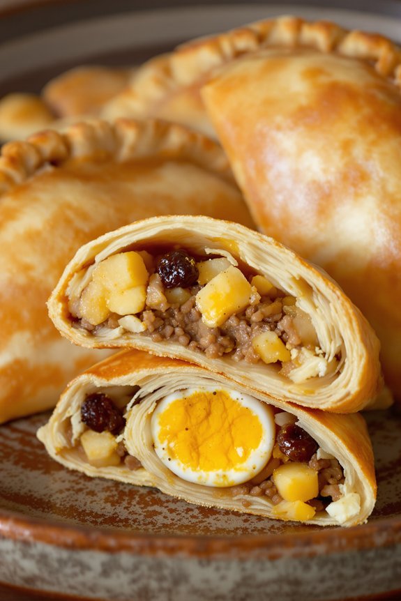 golden crispy empanadas recipe