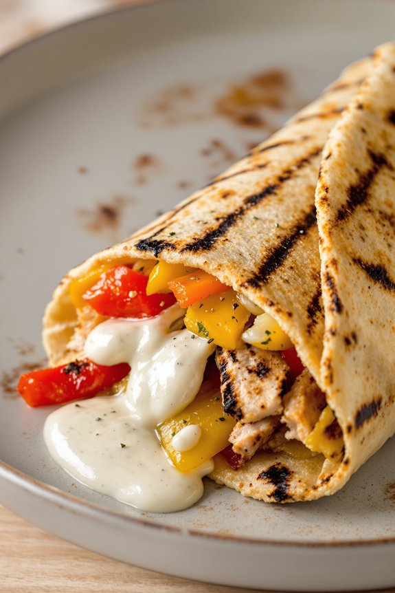 grill chicken prepare toppings