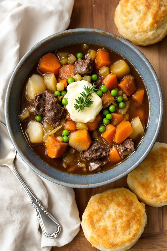 hearty comforting beef stew