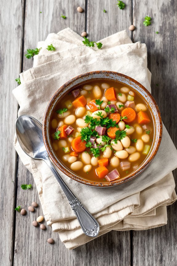 hearty ham and bean soup
