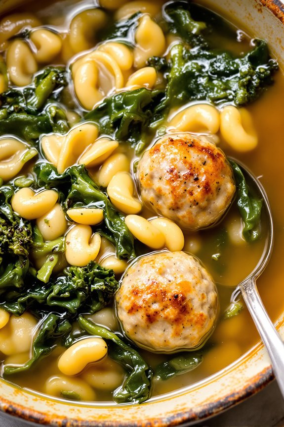 hearty turkey meatball stoup recipe