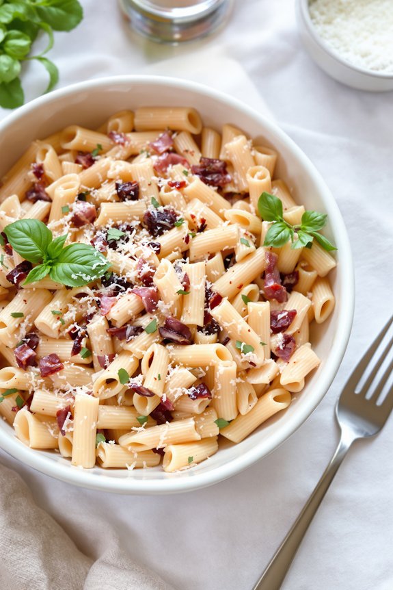 indulgent creamy vodka pasta