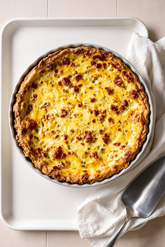 quick and simple quiche