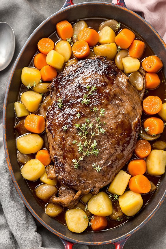 slow cooker pot roast