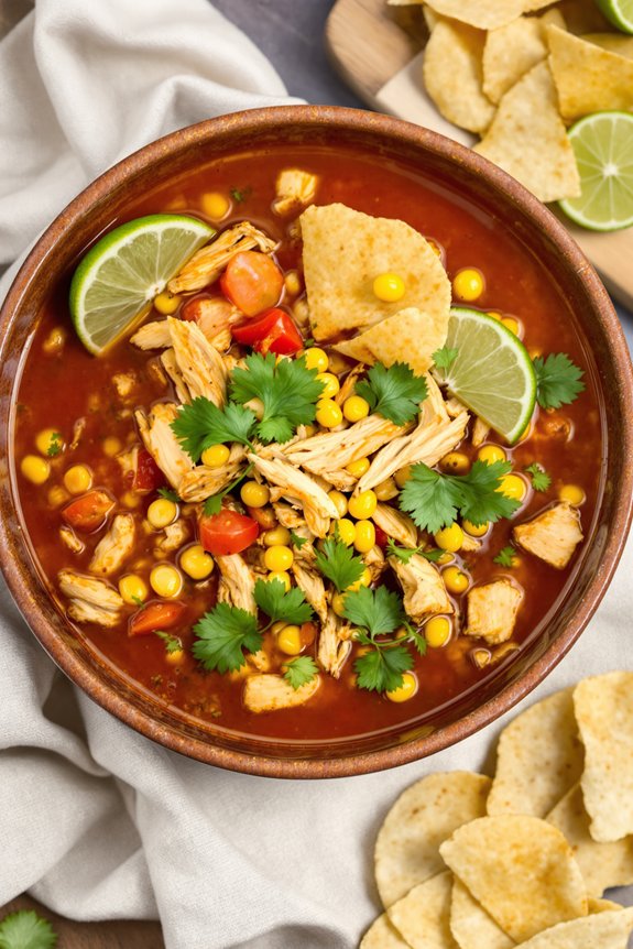 smoky chipotle chicken soup