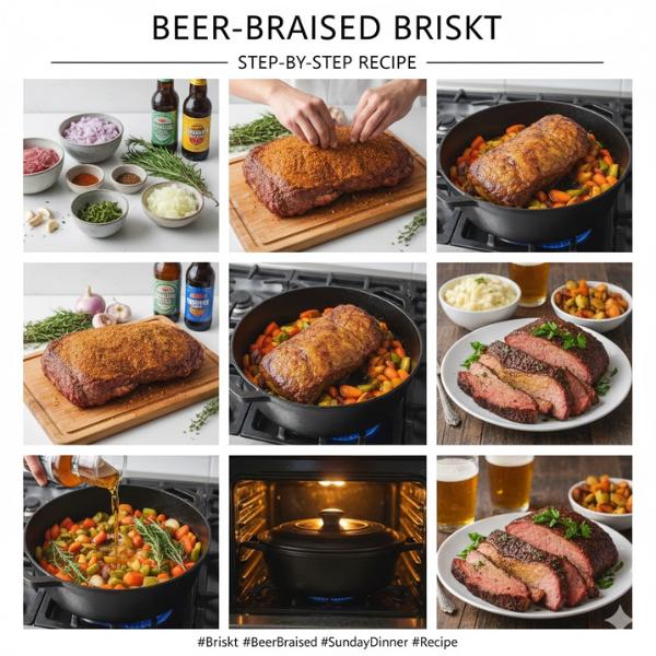 Beer-Braised Brisket