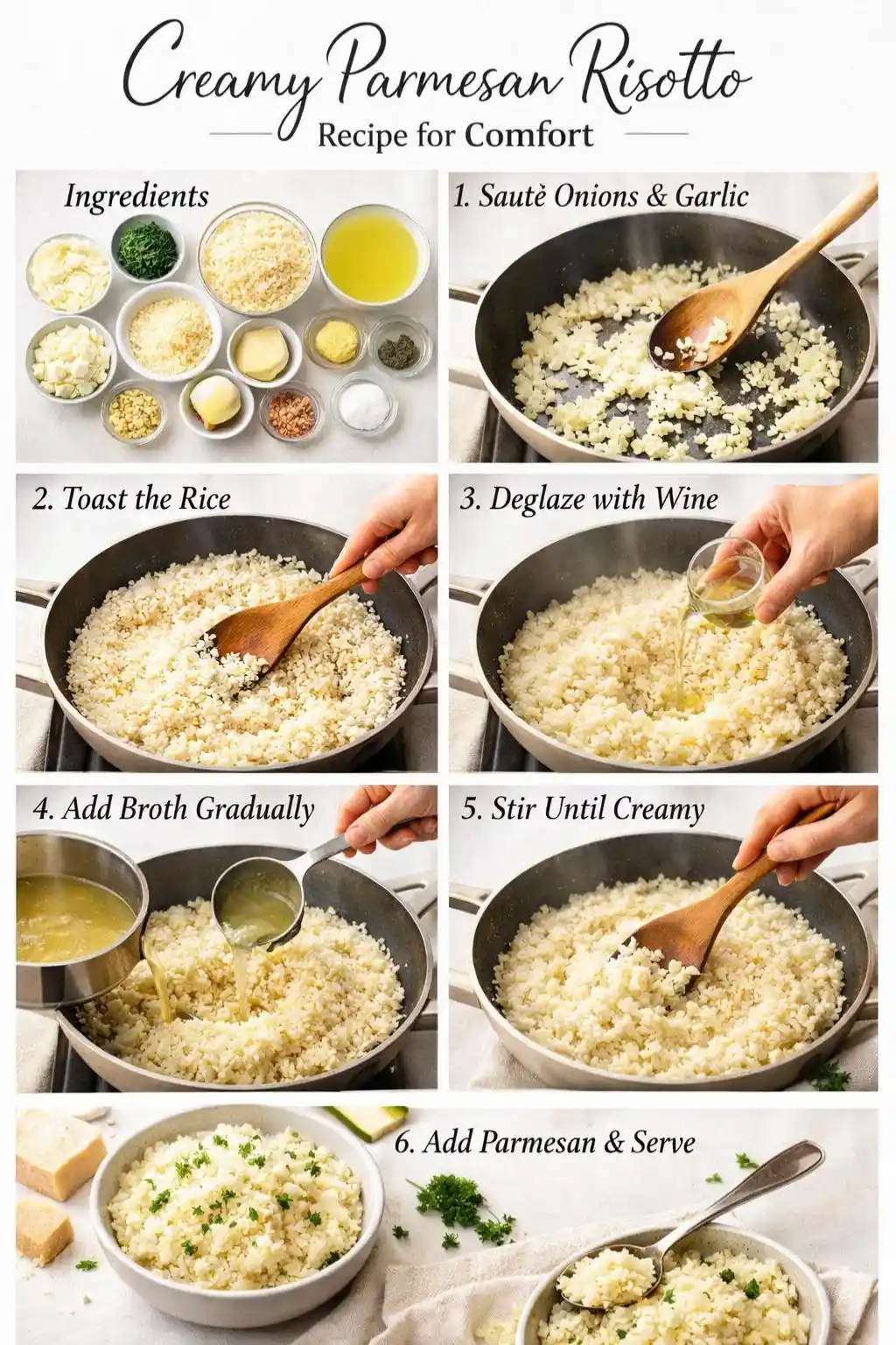 Creamy Parmesan Risotto Recipe for Comfort