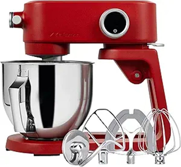 Heavy Duty All Metal Stand Mixer 5.3 Quart