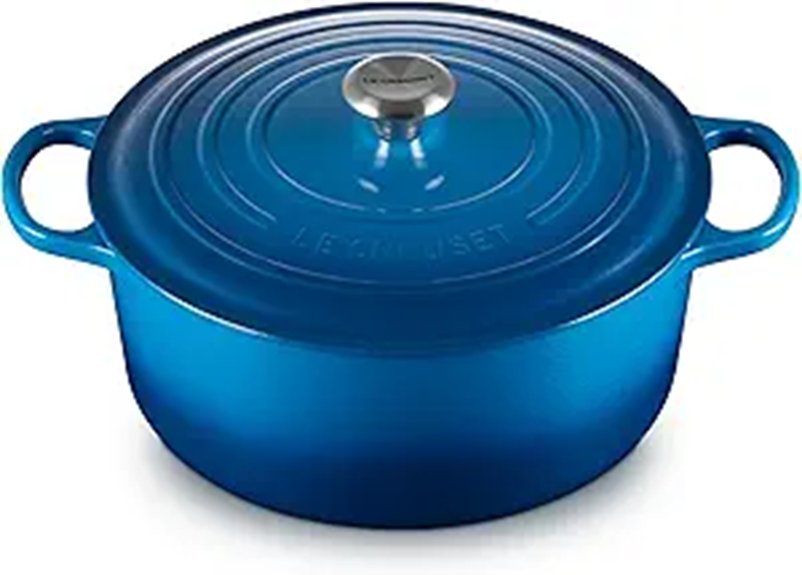 Le Creuset Enameled Cast Iron Signature Round Dutch Oven 9 qt. Marseille